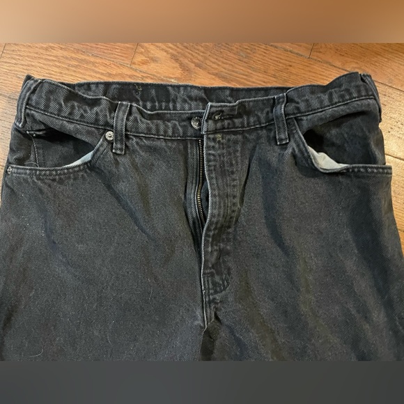 Men’s Vintage 505 Black Levi’s Jeans - Picture 3 of 5